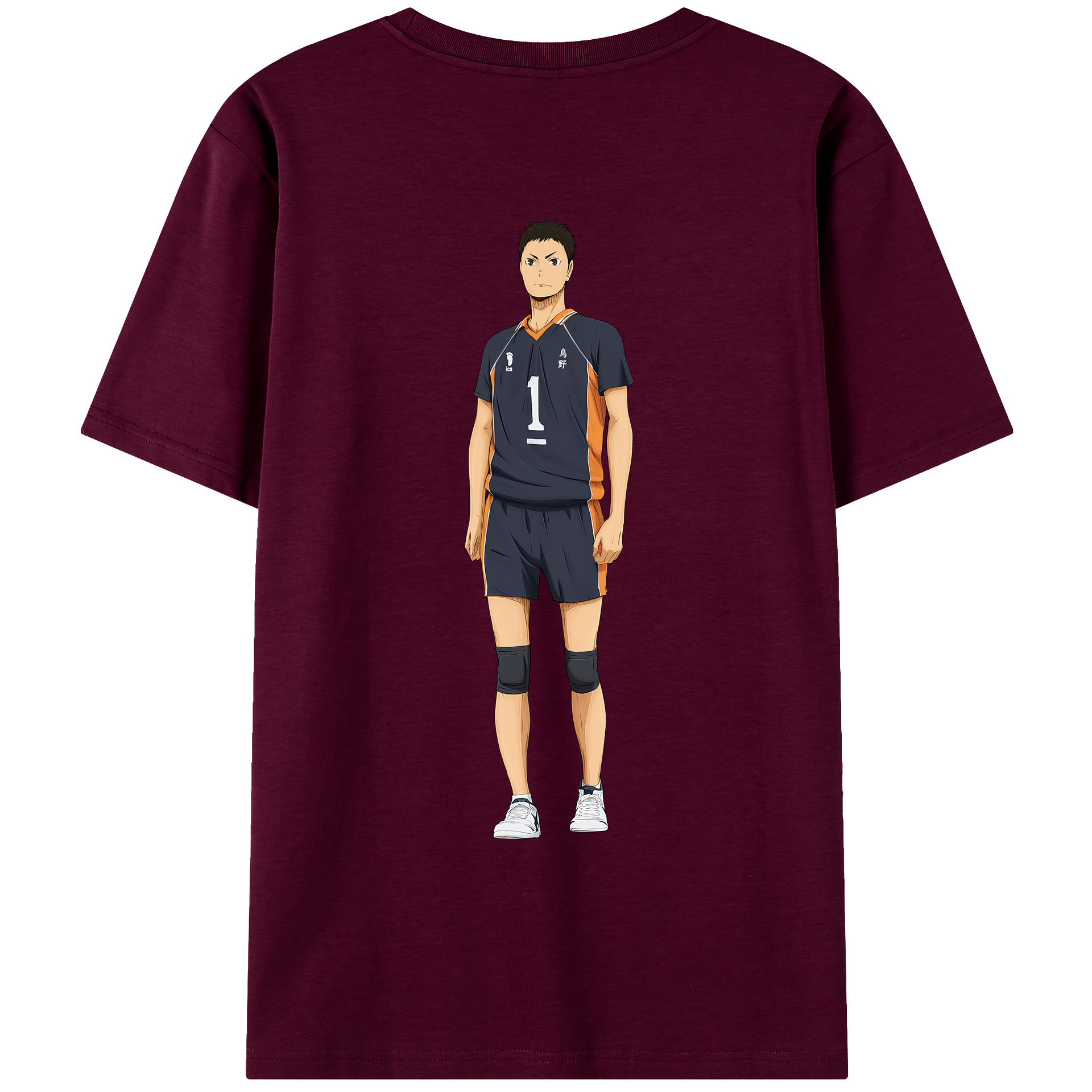 （画像用） ハイキュー!! Haikyu!! レディース半袖Tシャツ(バックプリント)